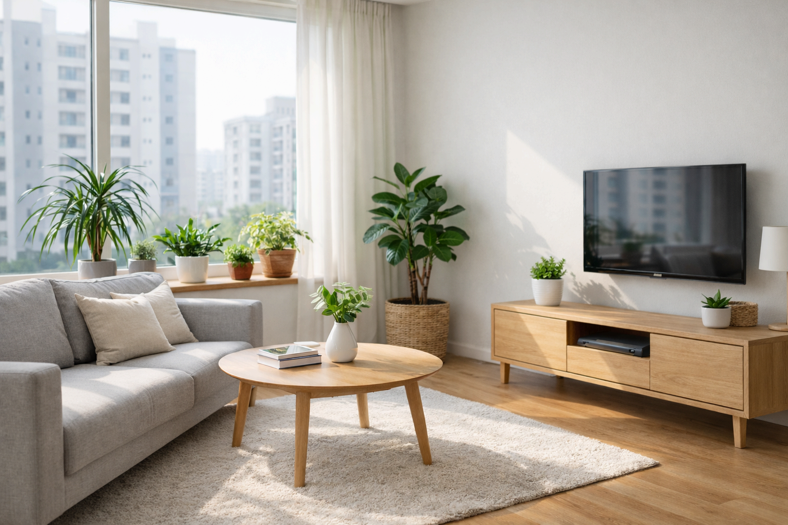 거실 소파 배치 풍수 인테리어