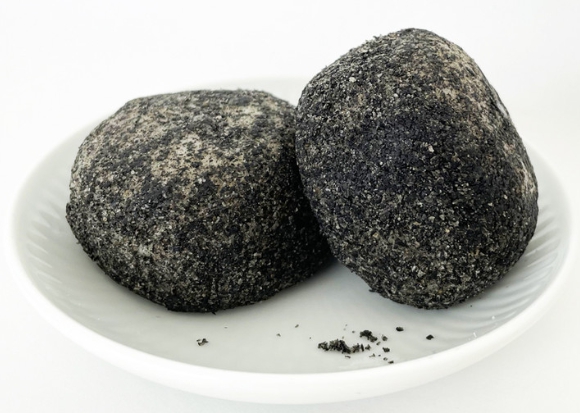 한국의 떡 종류 흑임자떡