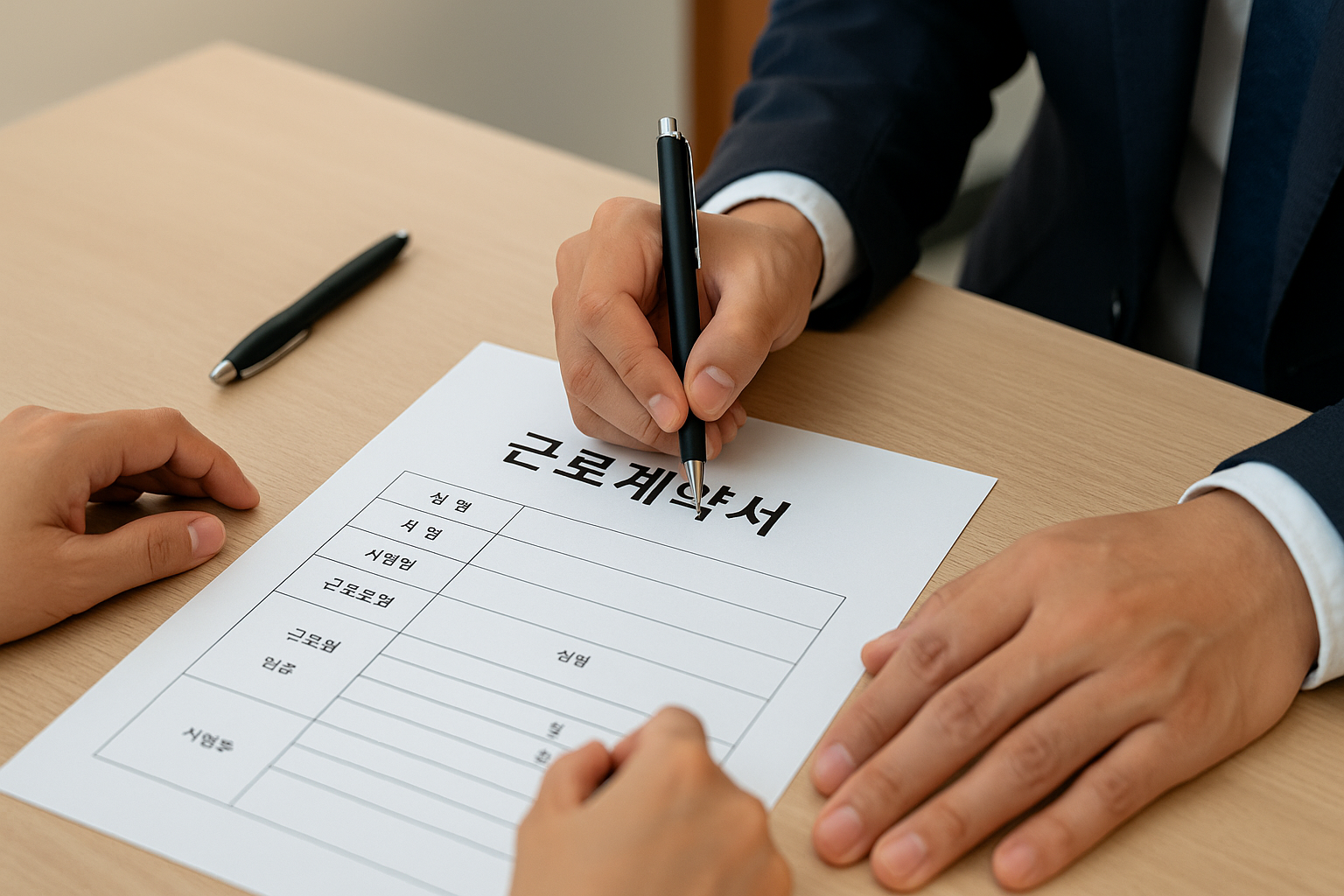 근로계약서 작성