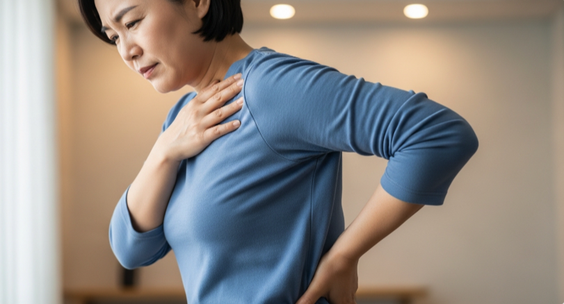 허리 통증 반복되는 자세