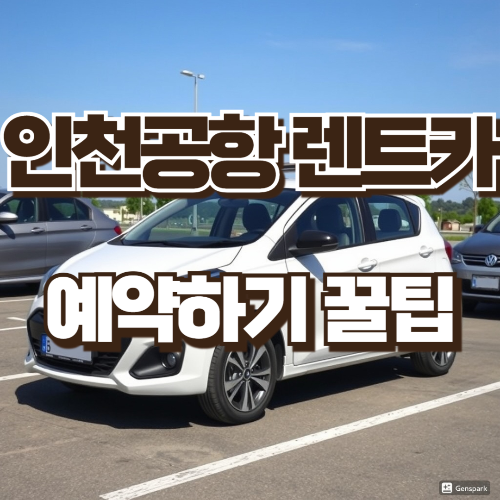 인천공항 렌트카 예약