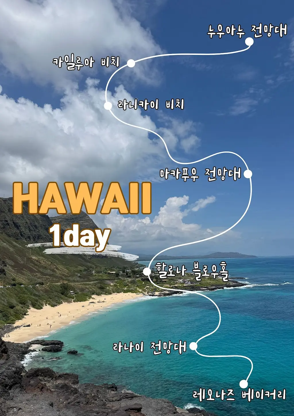 하와이 호놀룰루 마카푸우 전망대