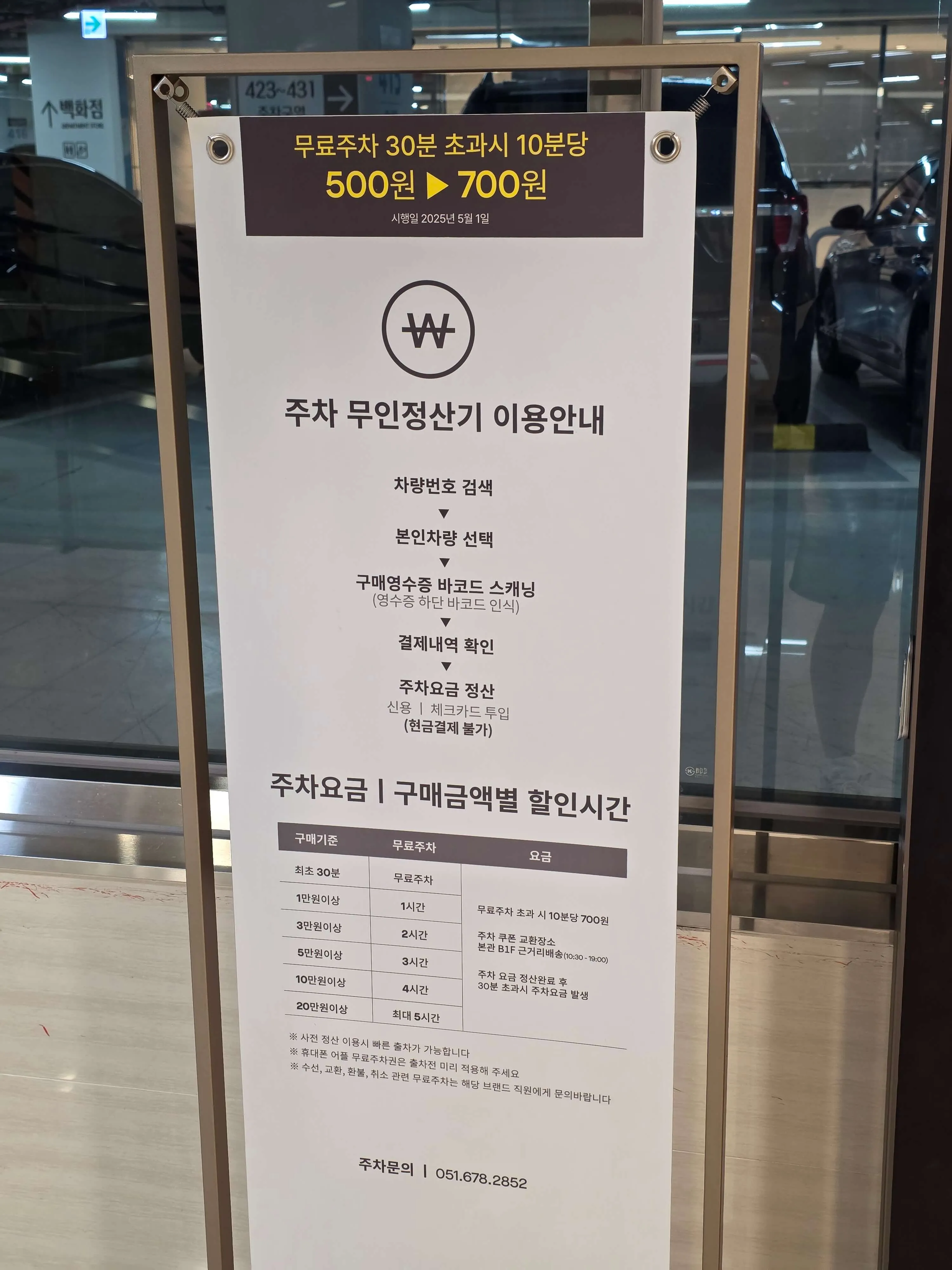 가족나들이에 좋은 남포동(광복동) 롯데백화점 주차장 위치 및 주차비 안내