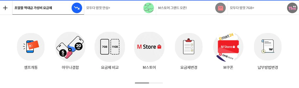 알뜰폰-종류