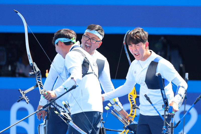 남자 양궁 단체전