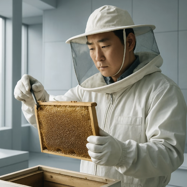 꿀벌과의 교감, 내검의 기술