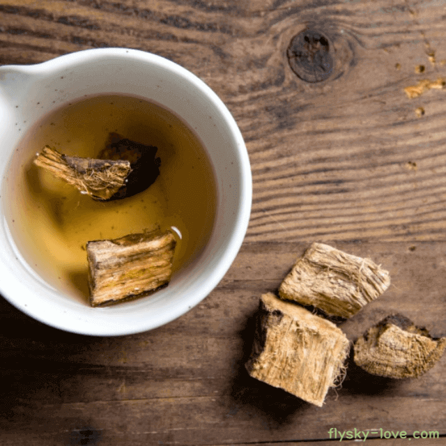 어깨 결림과 비만 체질에 도움이 되는 칡