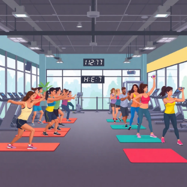 고강도 인터벌 훈련 이미지