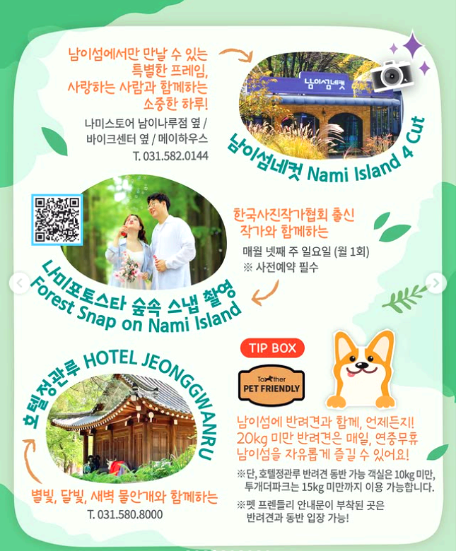남이섬 입장권