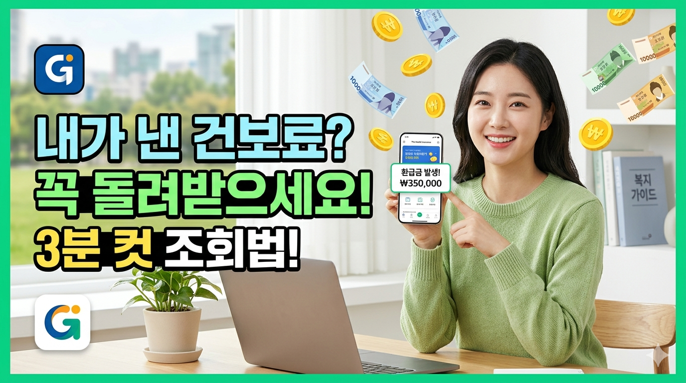 내가 낸 건강보험료, 돌려받을 수 있을까? 2026년 건강보험료 환급금 총정리