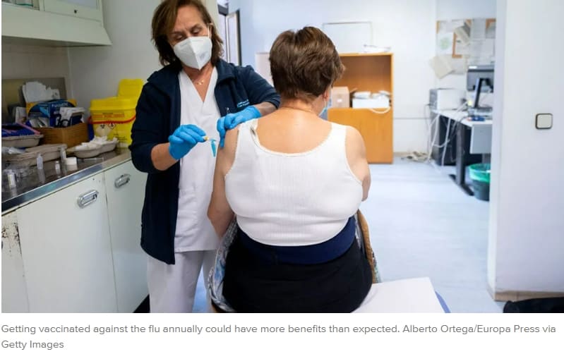"독감 백신, 치매에 효과 입증" Flu vaccines linked to 40% reduced risk of Alzheimer's disease