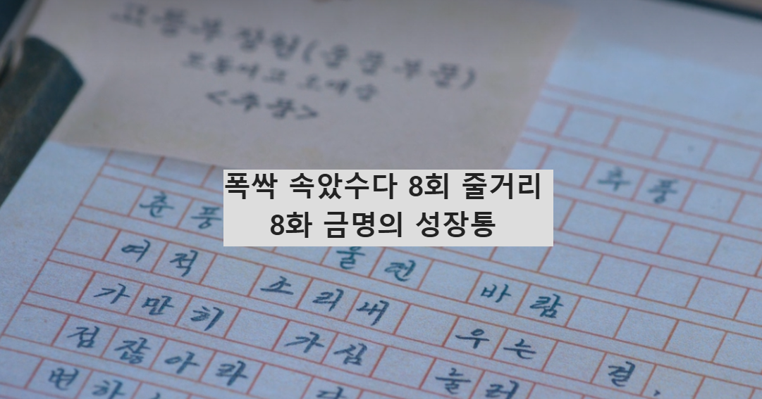 폭싹 속았수다 8회