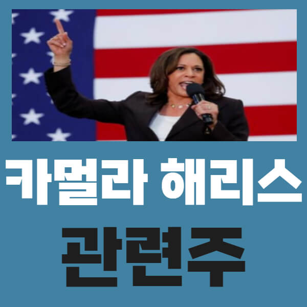 카멀라 해리스 관련주 수혜주