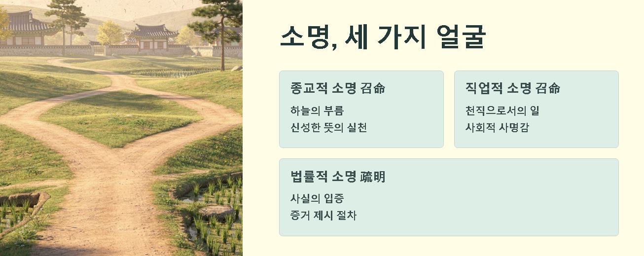 소명 뜻