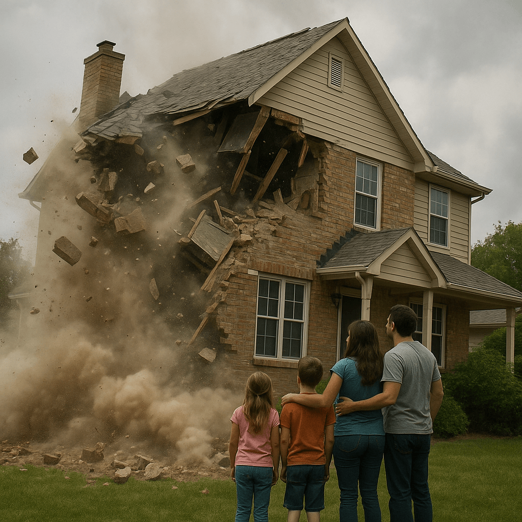 집 무너지는 꿈 해몽