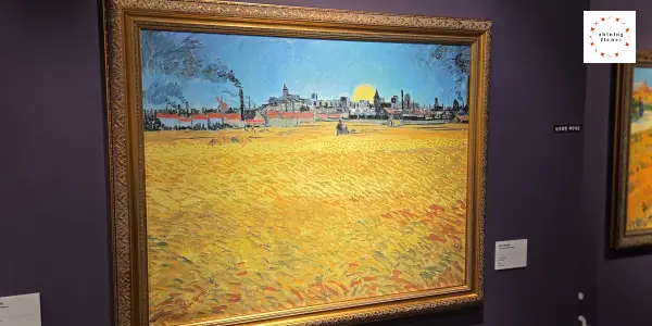 반 고흐 레플리카전-섹션2-밀밭에서 바라본 아를 풍경