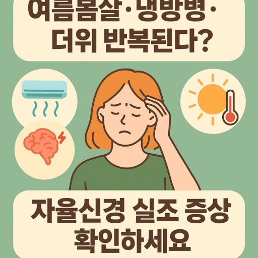 냉방병 증상 및 원인, 치료방법