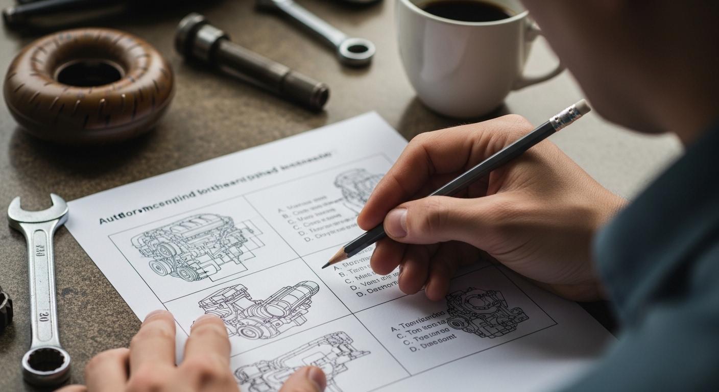 자동차 정비 자격증 난이도