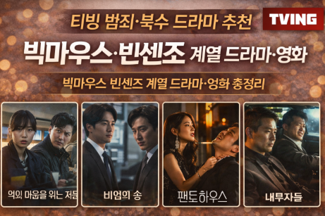 티빔 범죄 복수 드라마 및 영화 추천 관련 사진