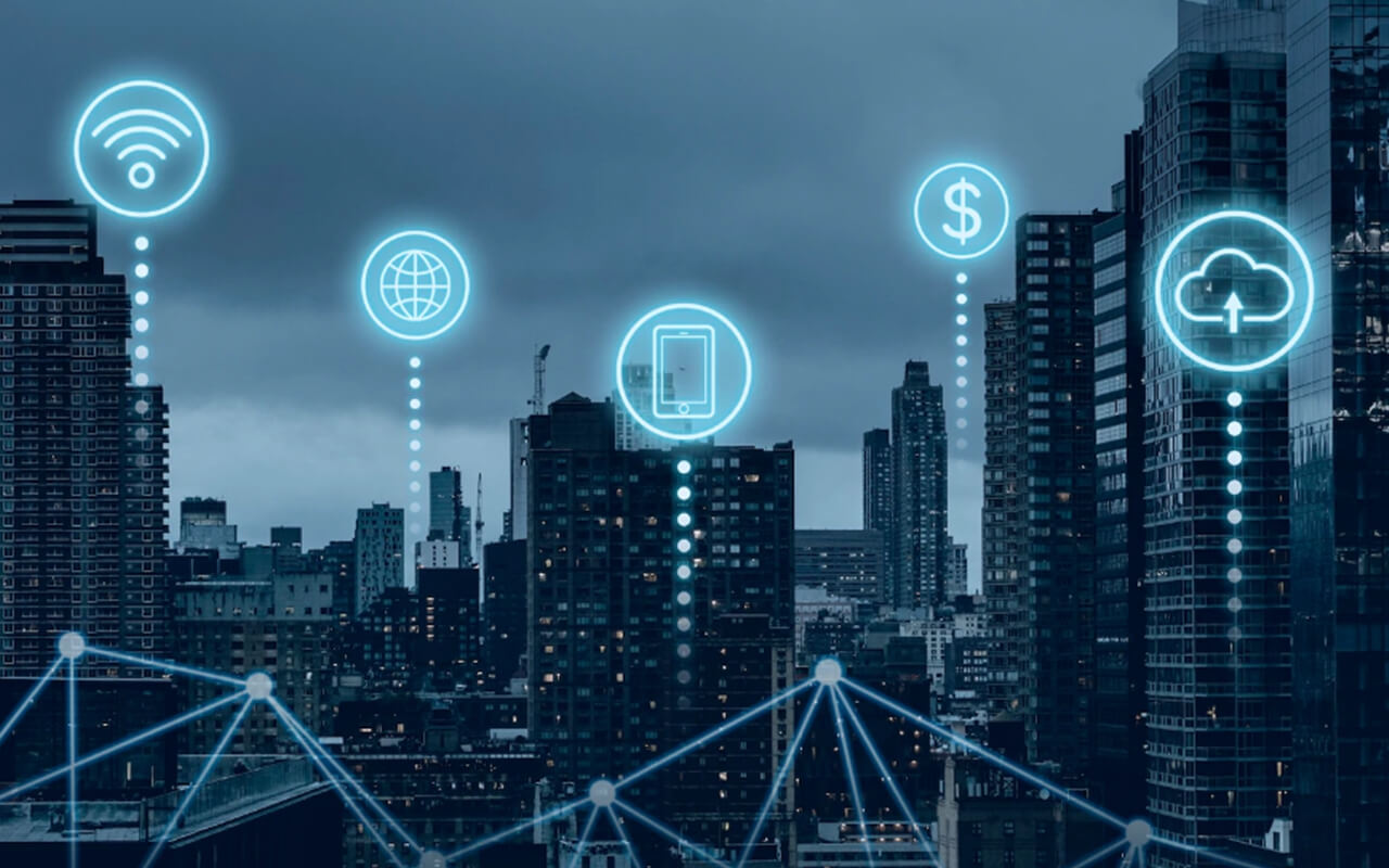 일상적인 사물을 인터넷에 연결하여 데이터 교환