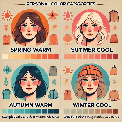 퍼스널 컬러 &amp; 체형별 스타일링 조합 가이드