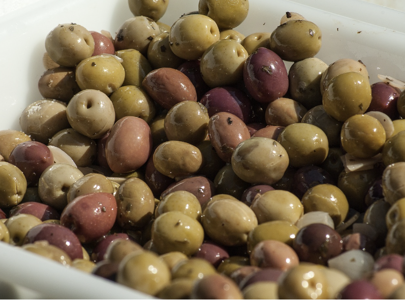 올리브 나무 올리브 지중해