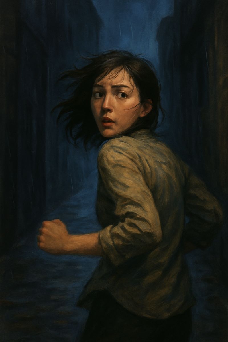 불안한 마음으로 도망치는 꿈 – 현실 회피