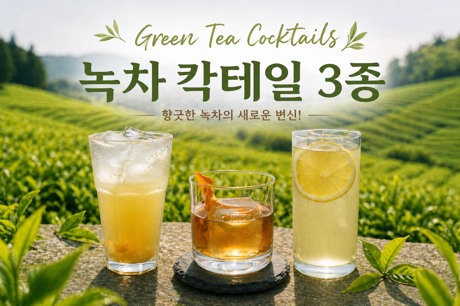 녹차칵테일