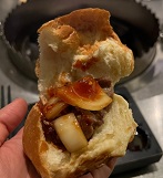 숯불꼬치구이-하오카오스탠-빵-고기