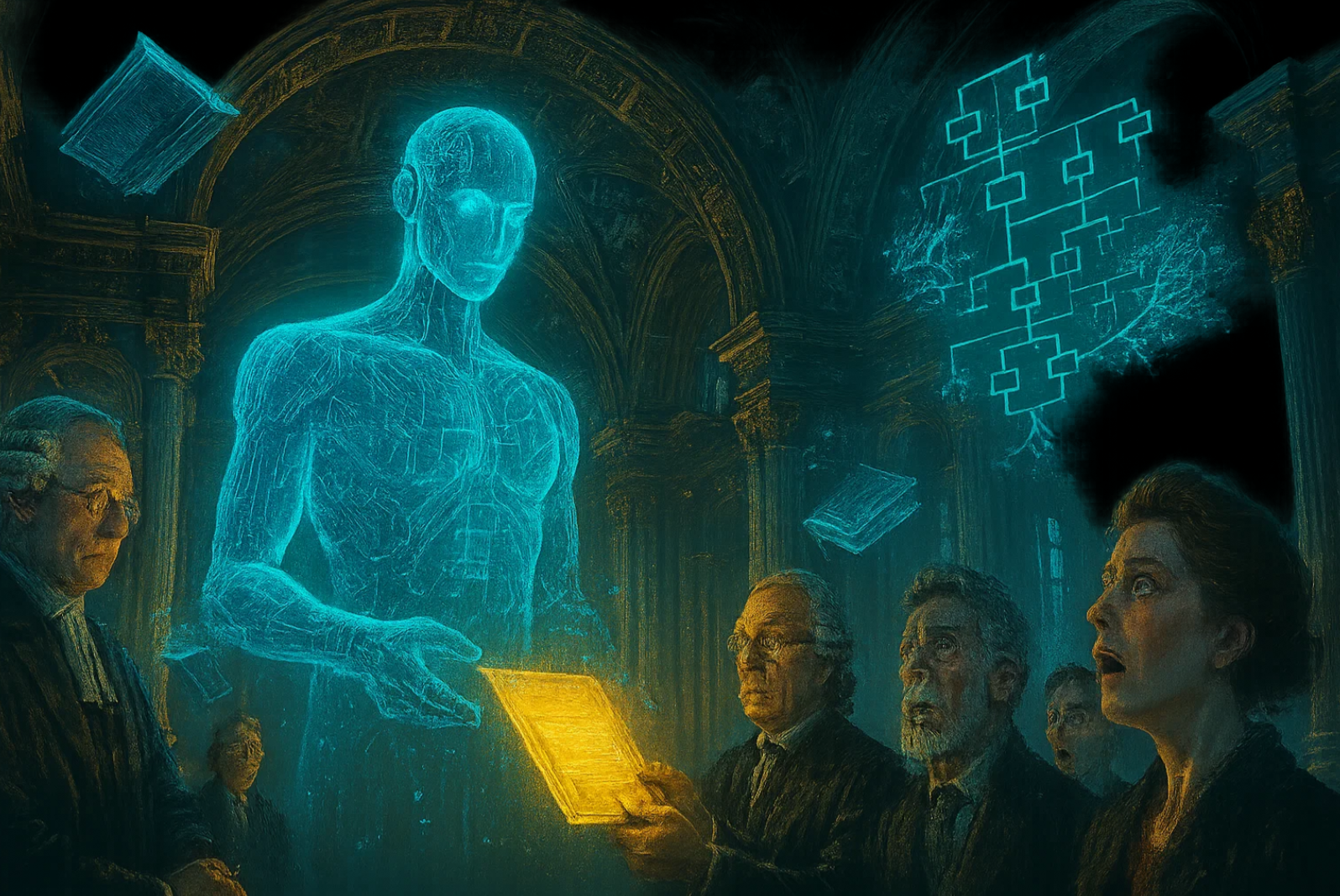 AI 상속인 논란: 재벌가가 AI에게 유산을 남겼을 때 관련 사진