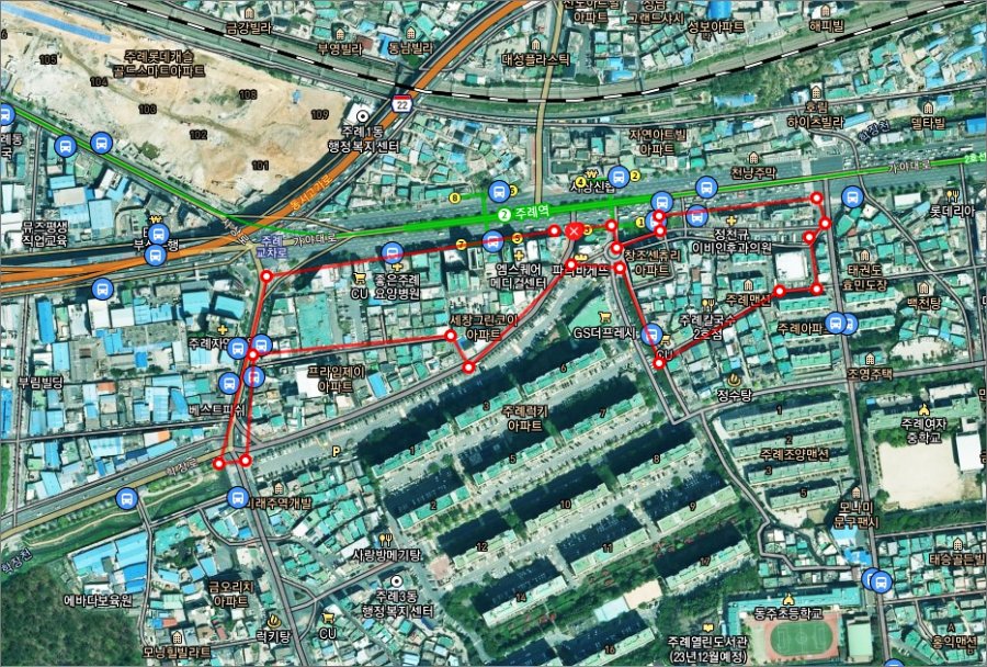 주례역 주변 지도