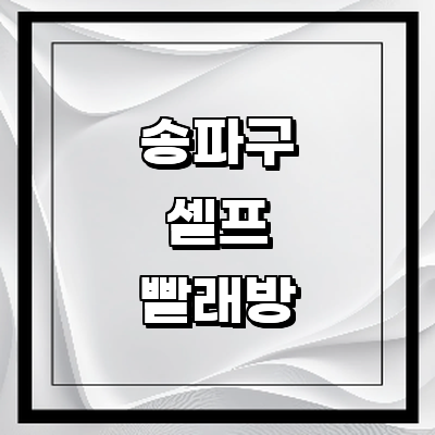 서울 송파구 셀프빨래방