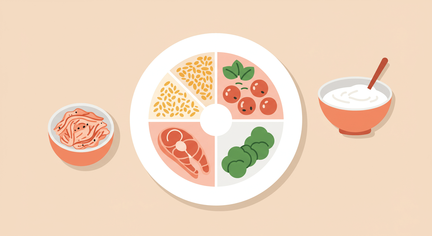 균형 잡힌 식단 구성: 감정 안정의 기초