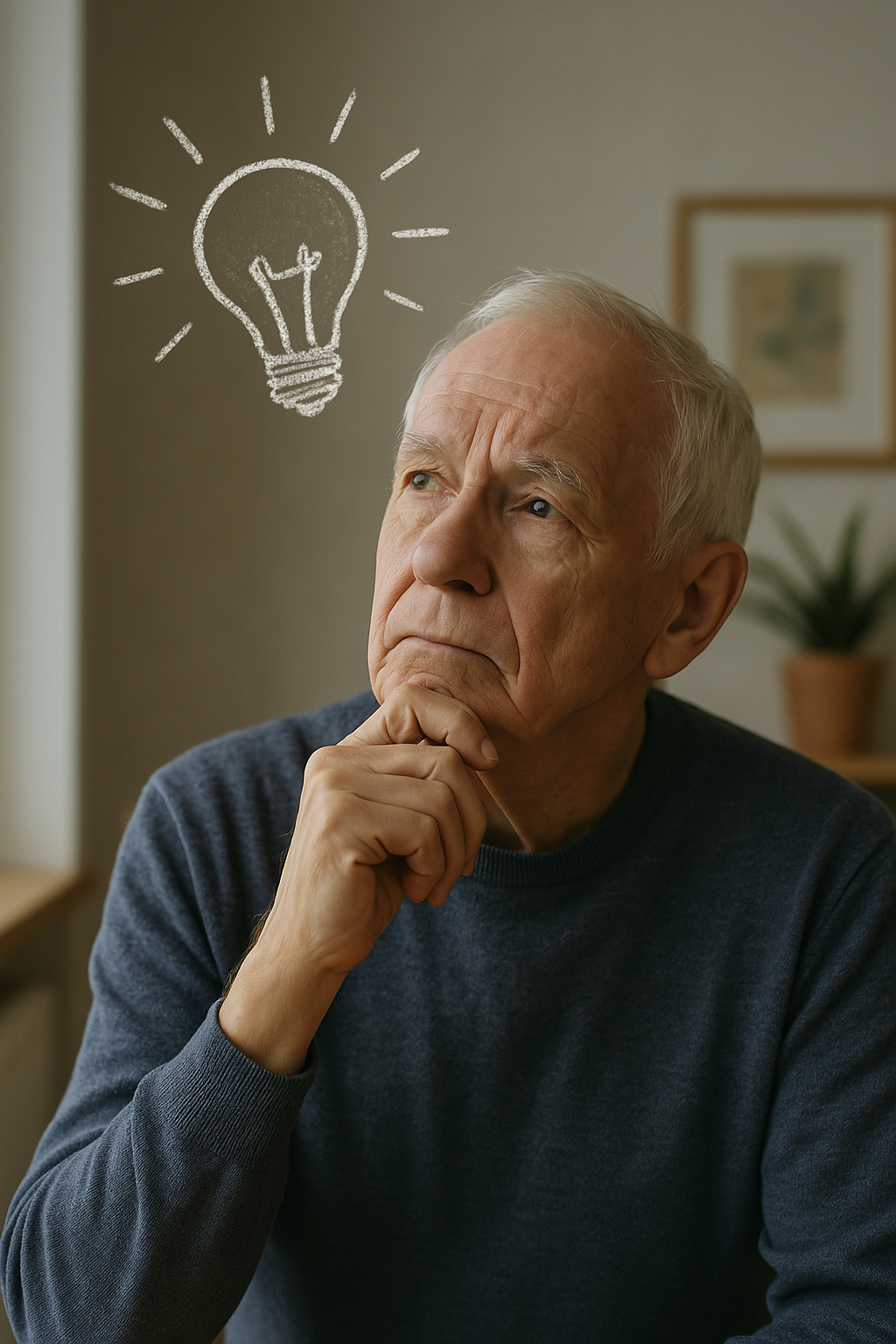 노인의 창의력 관련 사진