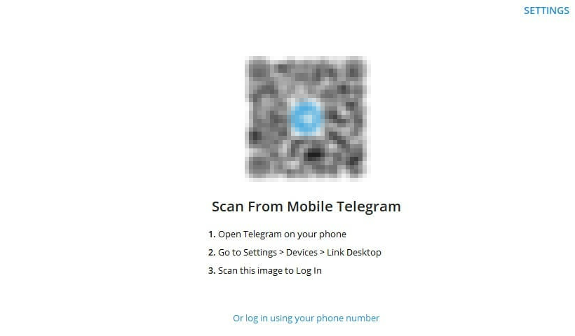 텔레그램 계정연동