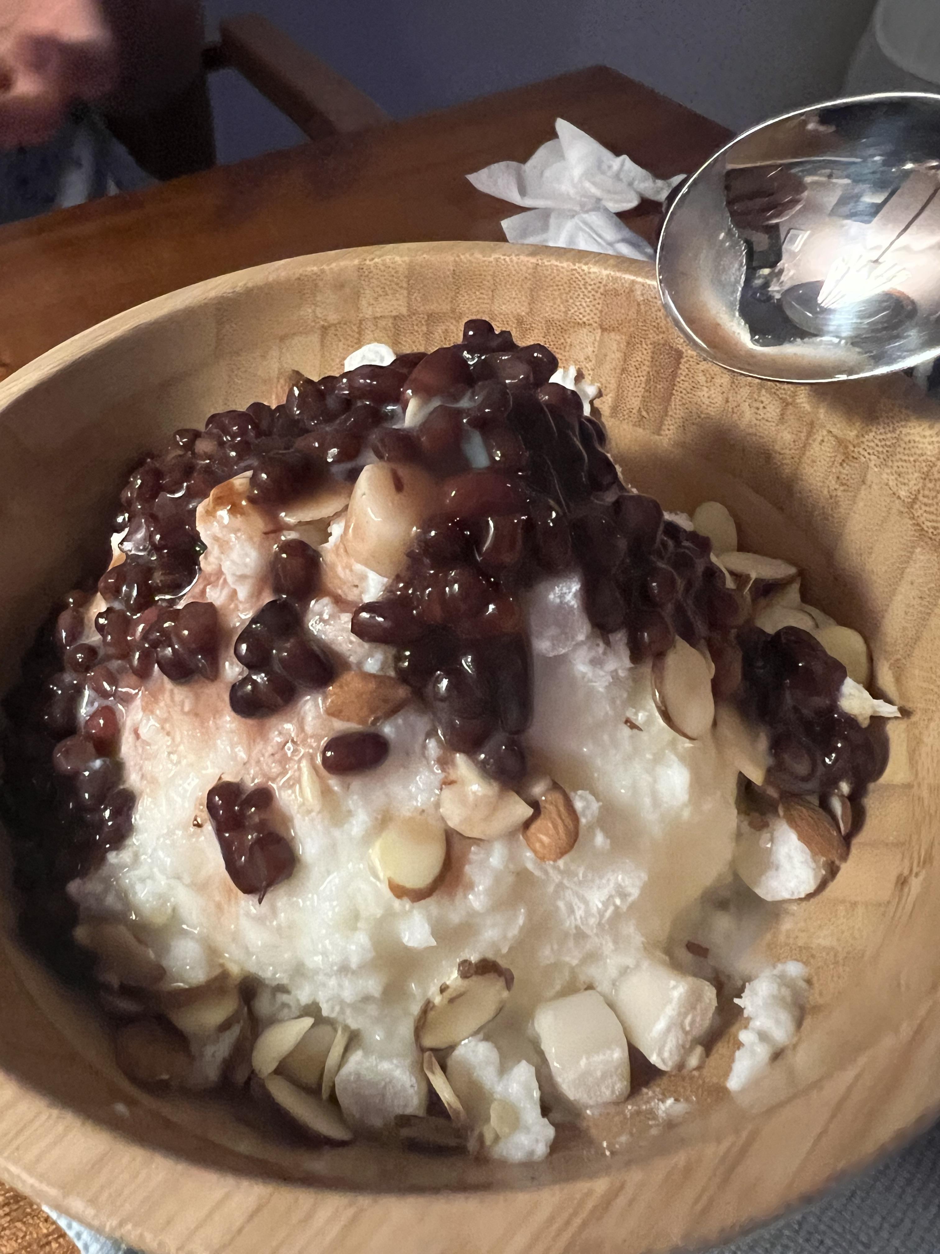 순백빙수