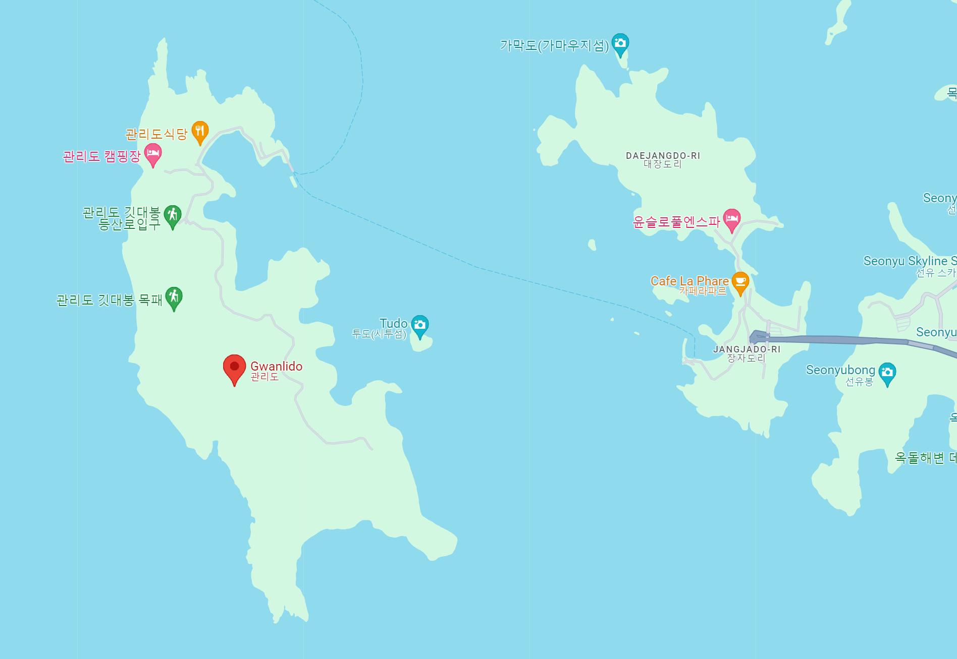 관리도 배시간, 배편 예약 총정리!!