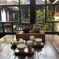 지우펀 야경 ,대만 전통차 ,천등 날리기 사진