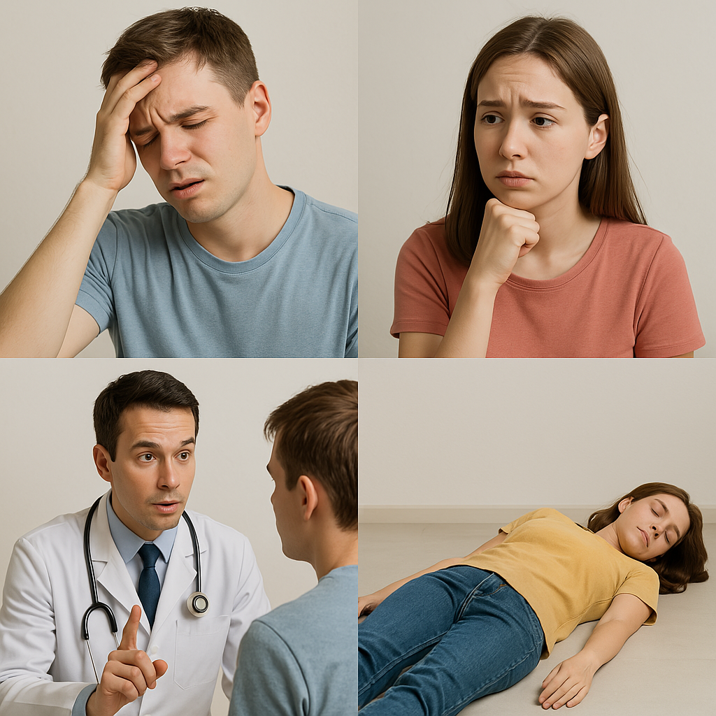 미주신경성 실신 원인 증상 치료법