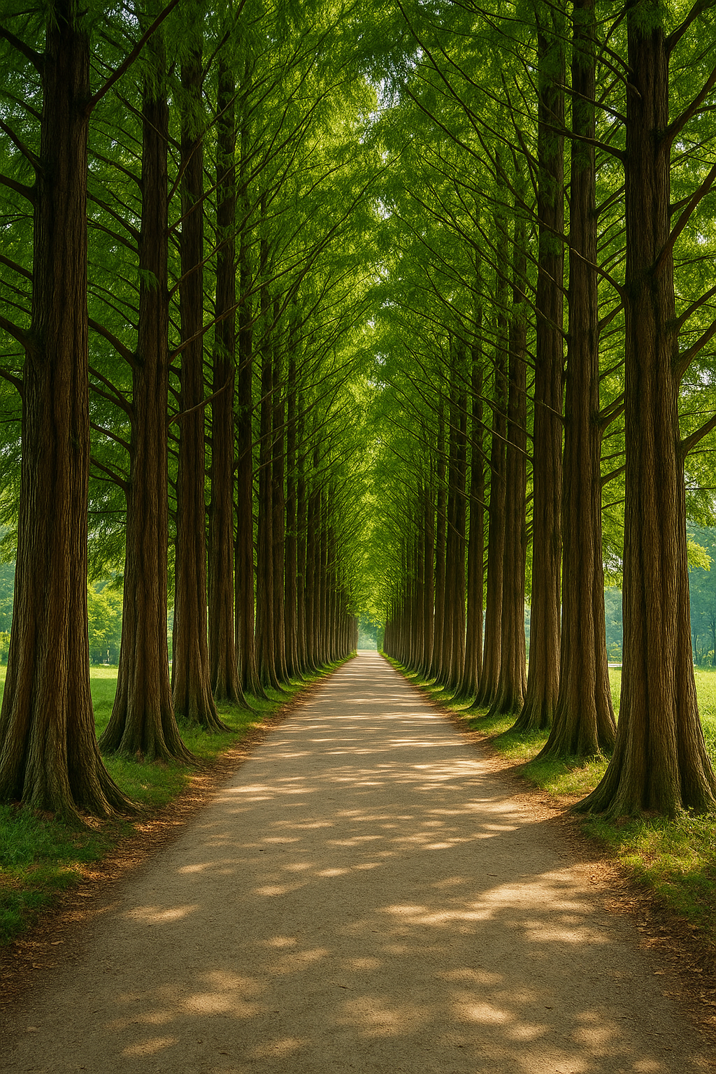 1박2일 힐링 여행지 메타세콰이아길