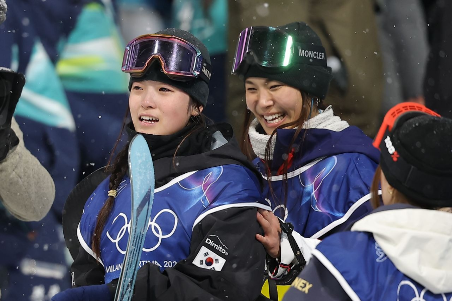 스노보드 최가온 선수