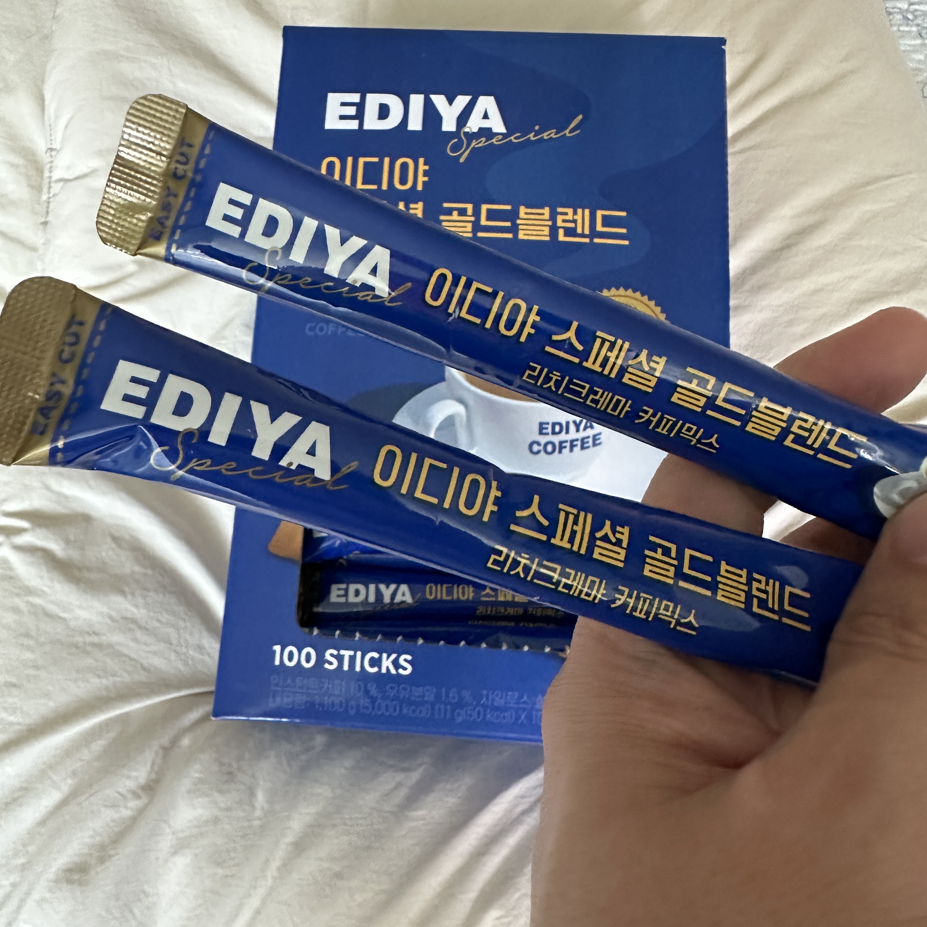 이디야_스페셜골드블렌드_리치크레마_커피믹스