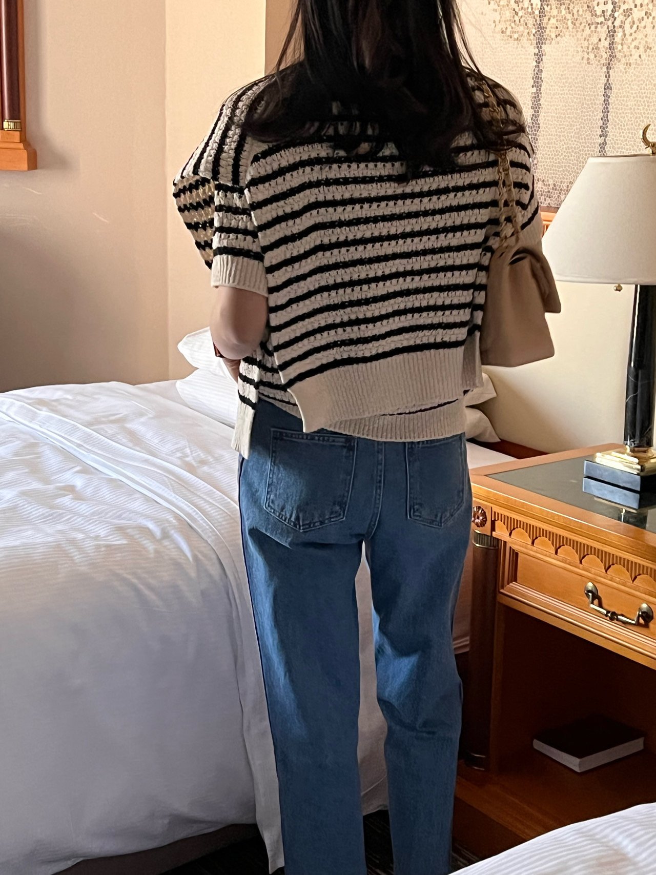 (보웬세일)단독재진행/ 당일 보웬 코튼 스트라이프 니트