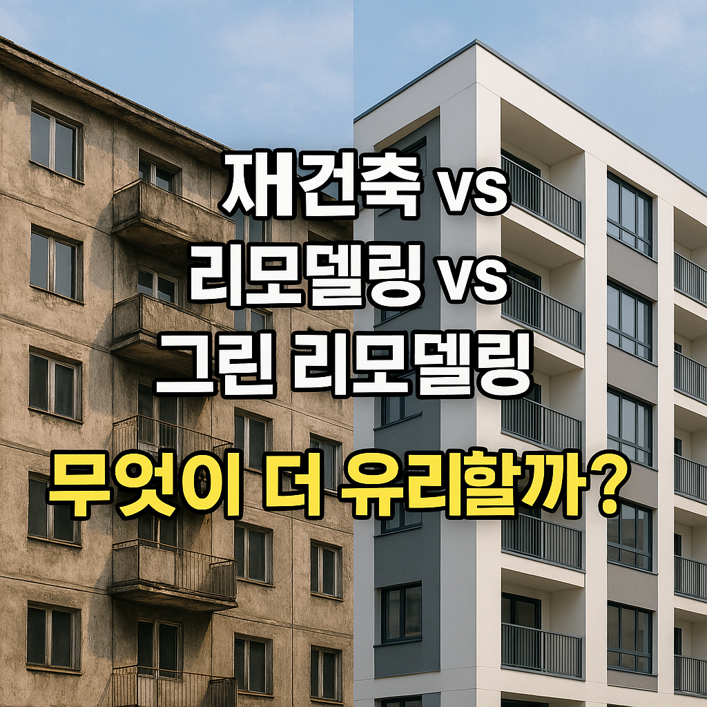 재건축과 리모델링