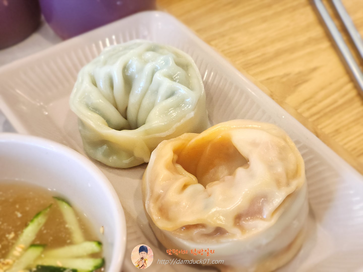 육회비빔밥 + 만두단품