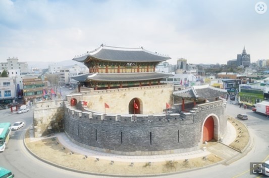 수원팔달문 전경