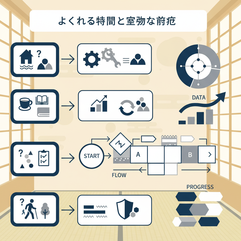 よくある質問と実務的な対応に関する統計・生理メカニズム・対策を示す政策リポート用インフォグラフィック