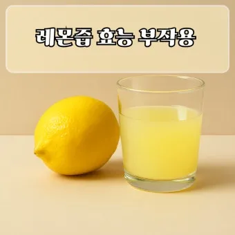 레몬즙 효능_21