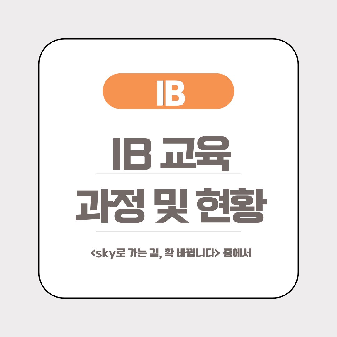 IB 교육과정, 도입과정 및 현황