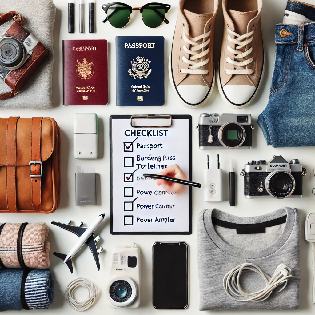 여행 전 반드시 확인해야 할 완벽한 준비물 체크리스트
